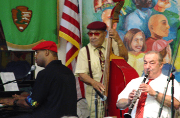Jazz music can be heard everywhere in New Orleans