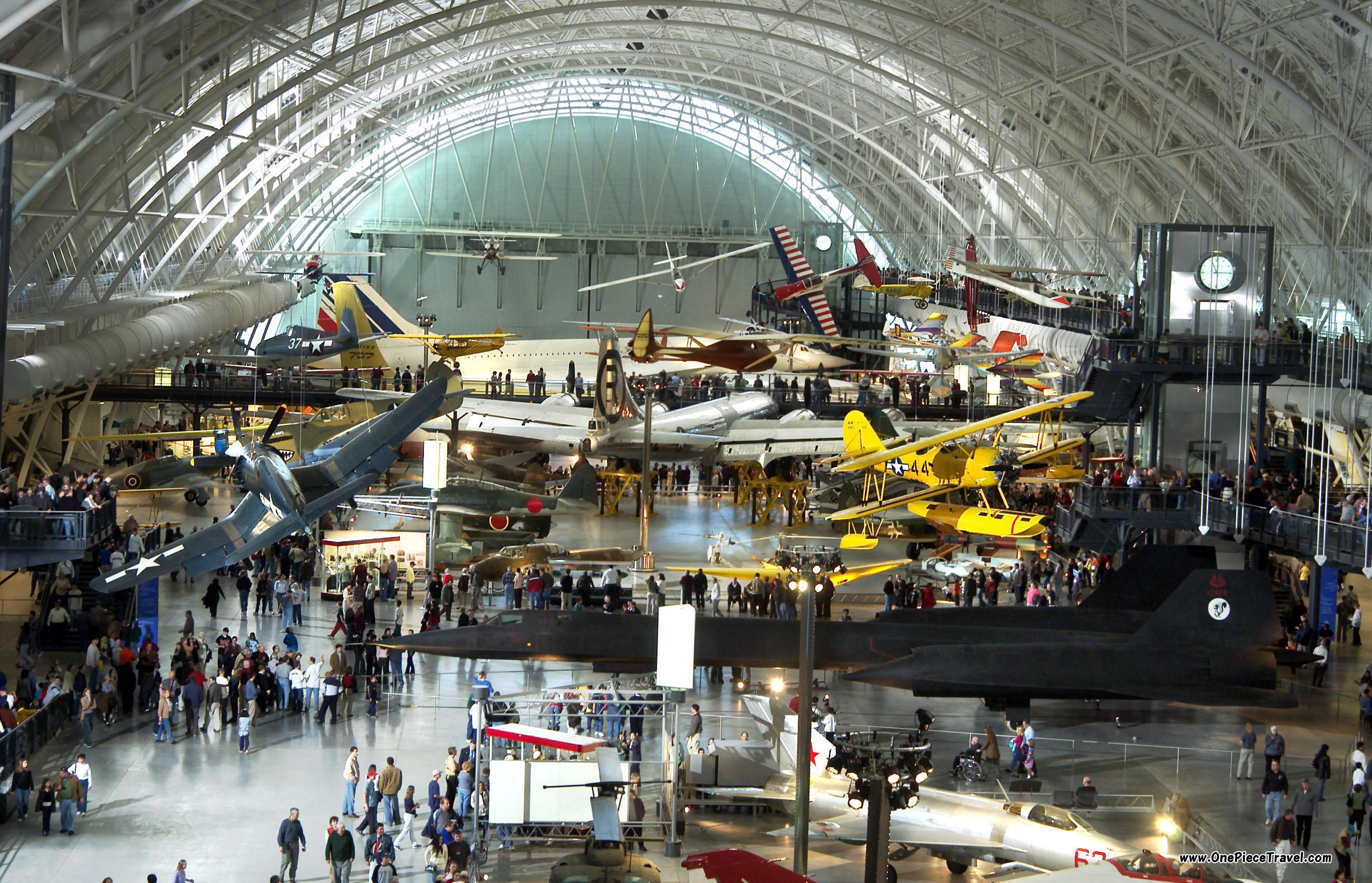 View inside the National Air & Space Museum