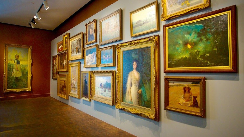 Inside the Museum of Fine Arts, Montreal