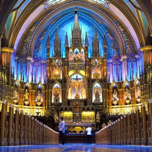 Montreal Notre Dame Basilica Interior Main