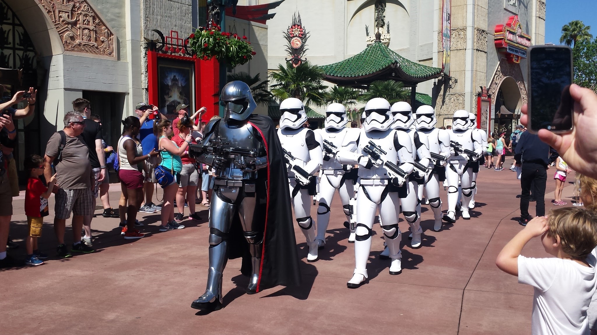 What you can't see is me totally freaking out because my childhood dreams are coming true.