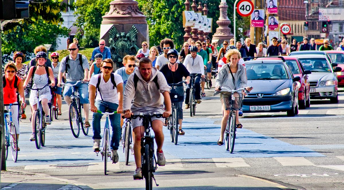 Biking Copenhagen Scandanavia