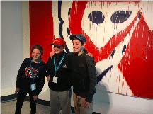 Montreal Painting representing he Montreal Canadians, Montreal art