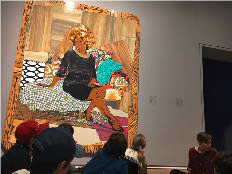 Montreal Enjoying the Museum of Fine Arts on our Montreal art tour