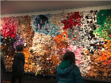 The Stuffed Animal Wall at the Montreal Museum of Fine Arts
