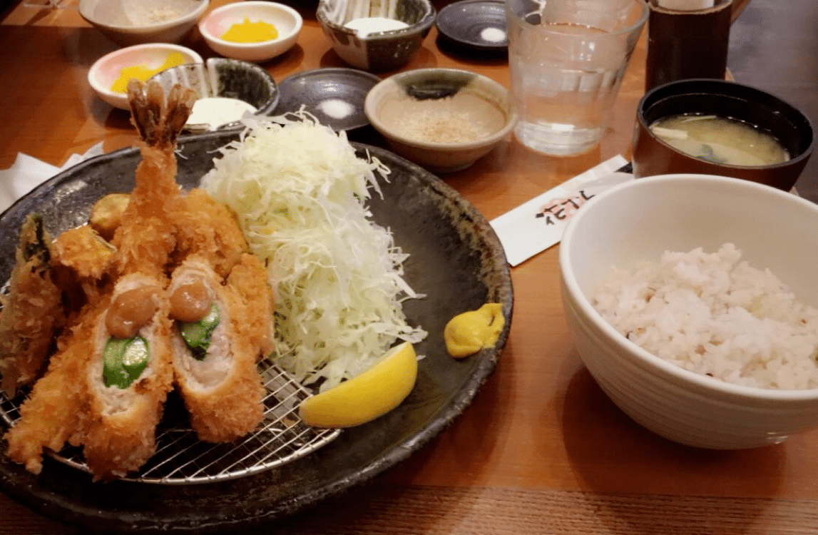 Japan School trip Tonkatsu