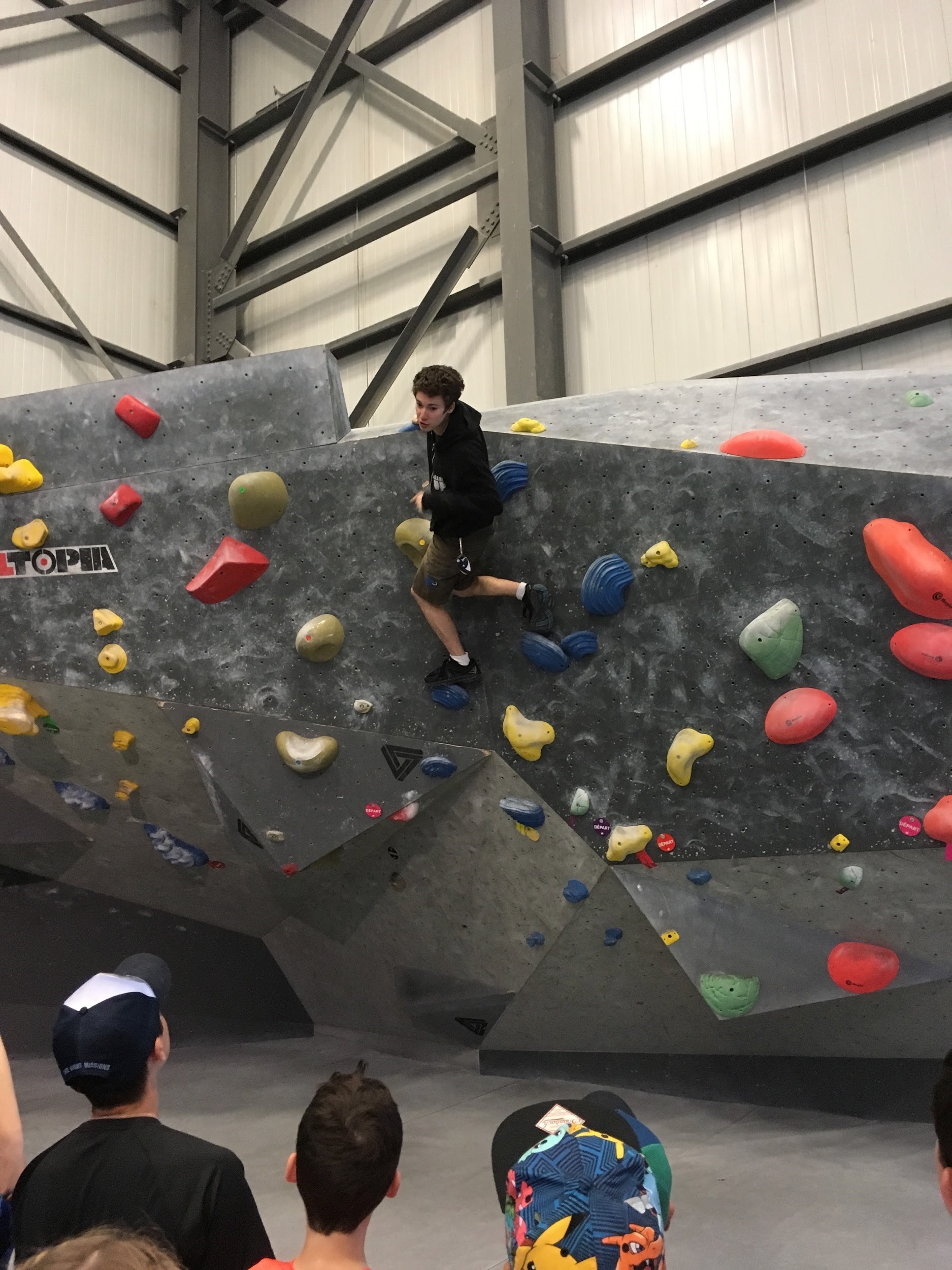 Montreal School Trip Rock Climbing in Montreal
